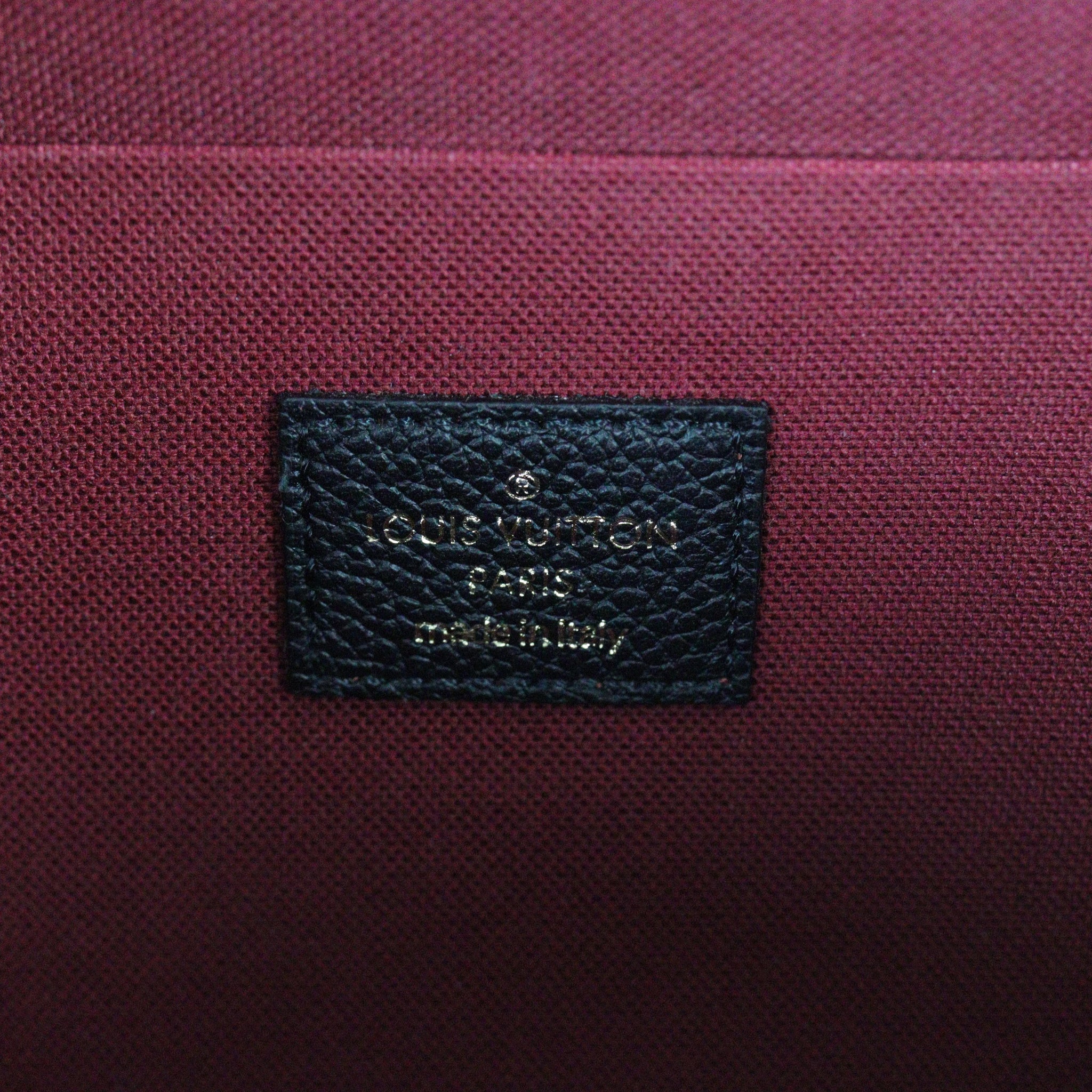 Louis Vuitton Pochette Felicie Monogram Empreinte Giant Bicolour