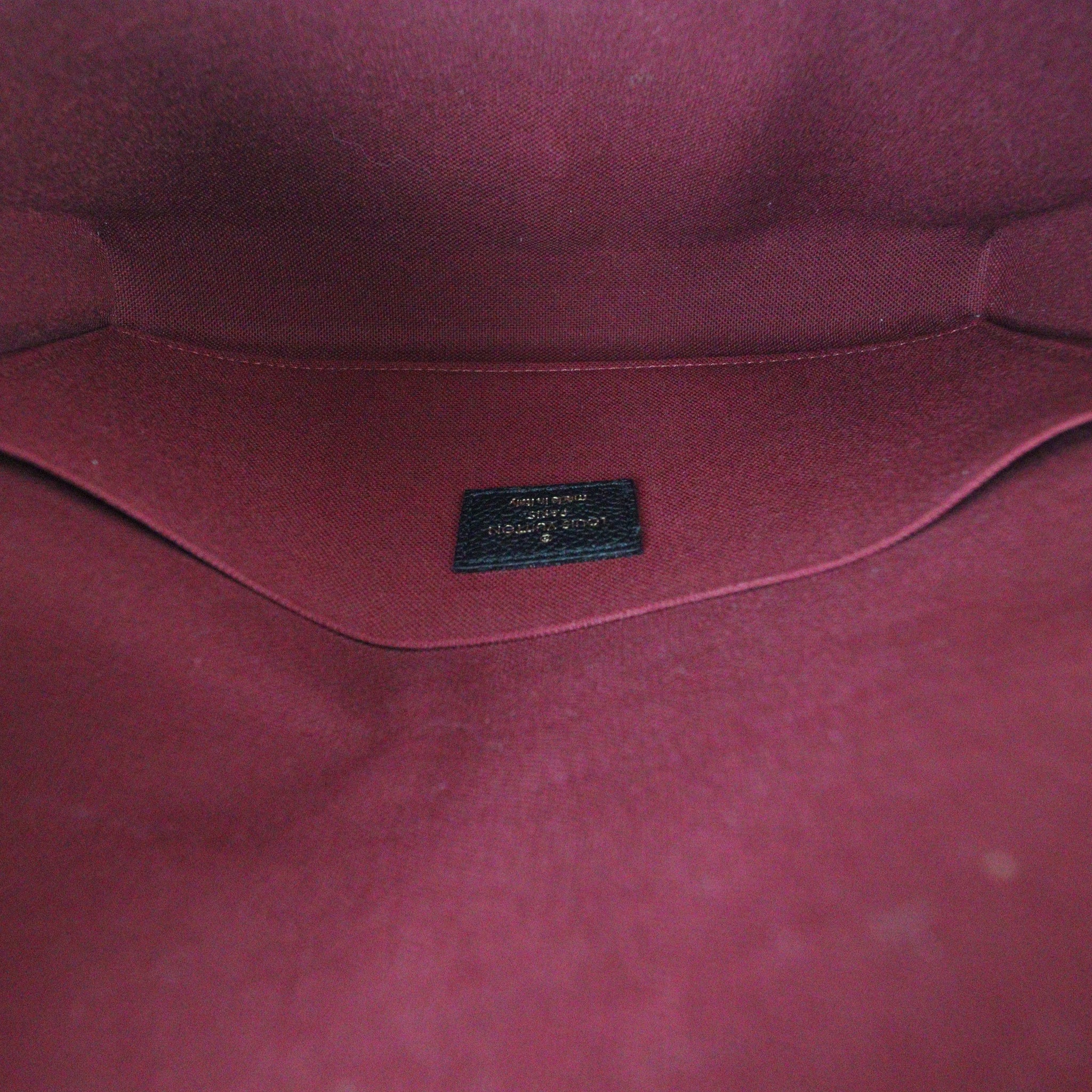 Louis Vuitton Pochette Felicie Monogram Empreinte Giant Bicolour