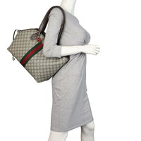 Gucci GG Supreme Small Pet Tote