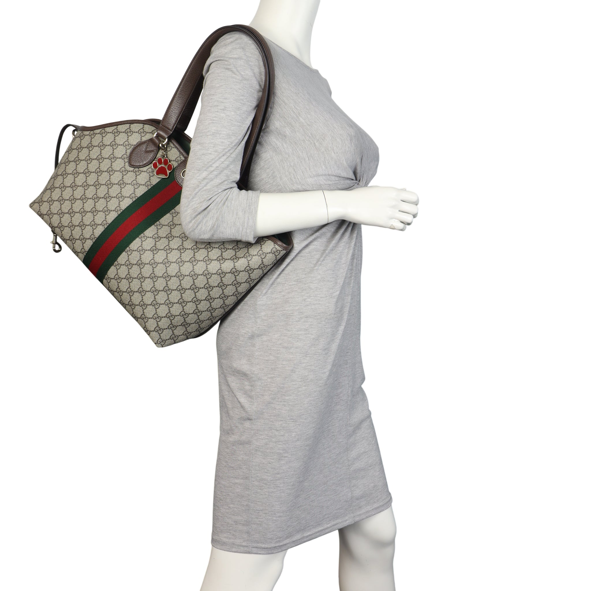 Gucci GG Supreme Small Pet Tote