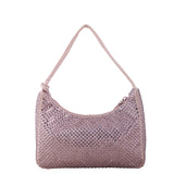 Prada Re-Edition 2000 Satin Crystal Mini Bag