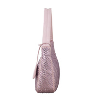 Prada Re-Edition 2000 Satin Crystal Mini Bag