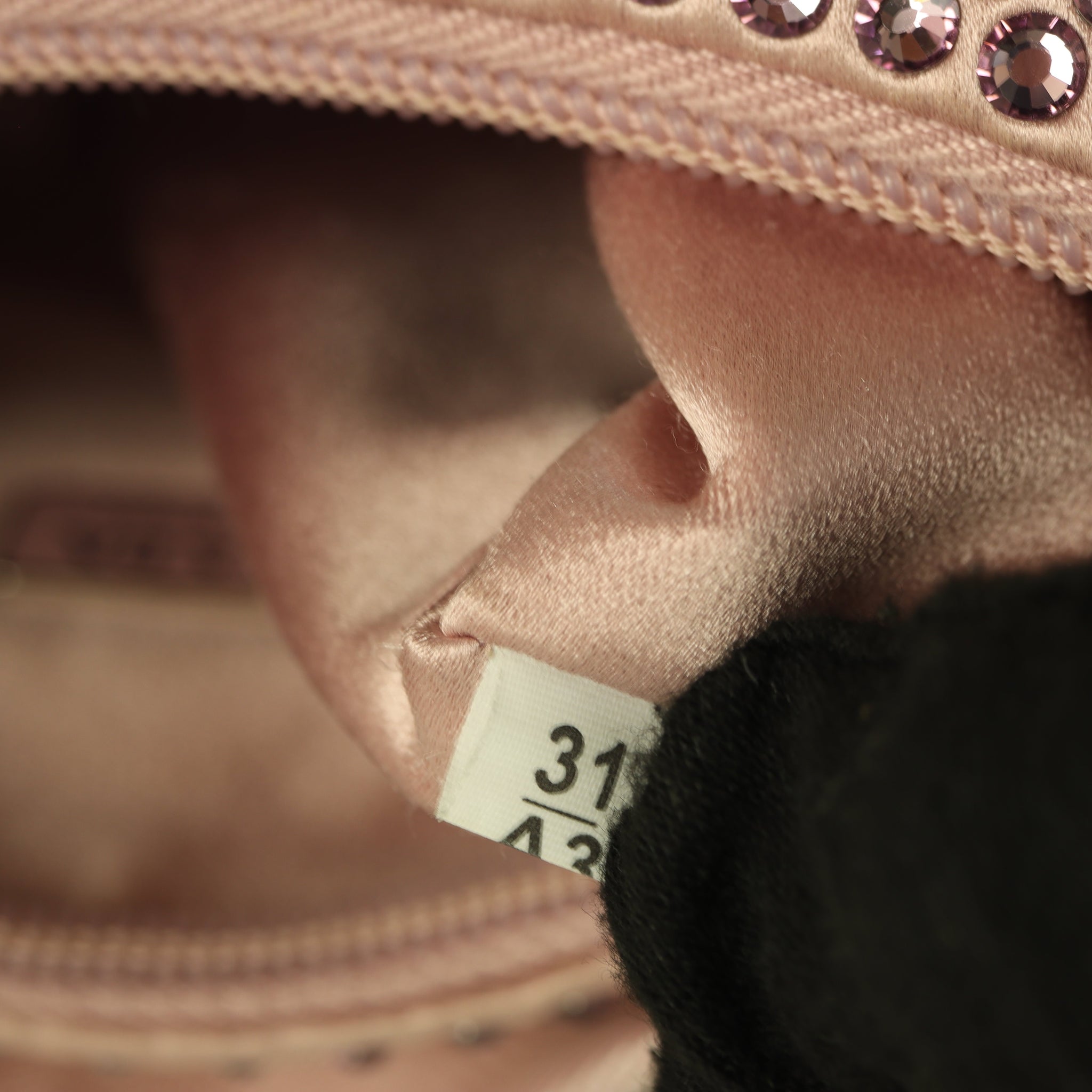 Prada Re-Edition 2000 Satin Crystal Mini Bag