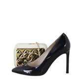 Chanel CC Golden Plate Zip Around Vanity Case