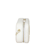 Chanel CC Golden Plate Zip Around Vanity Case
