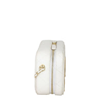 Chanel CC Golden Plate Zip Around Vanity Case
