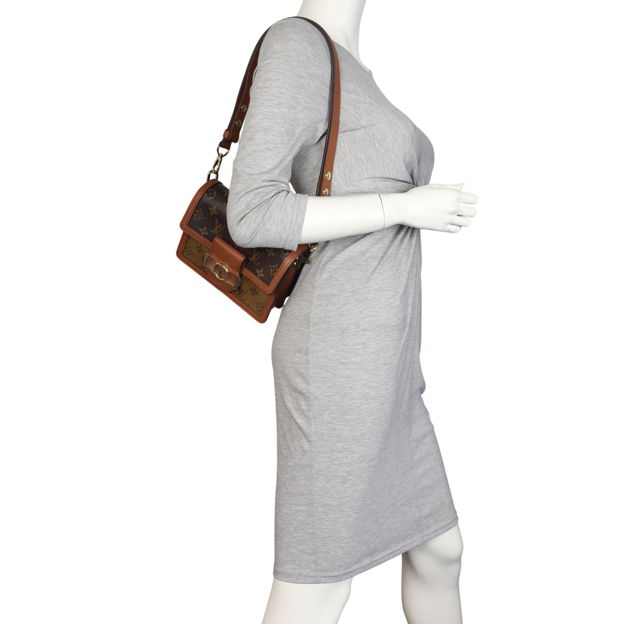 Louis Vuitton Mini Dauphine Monogram Reverse