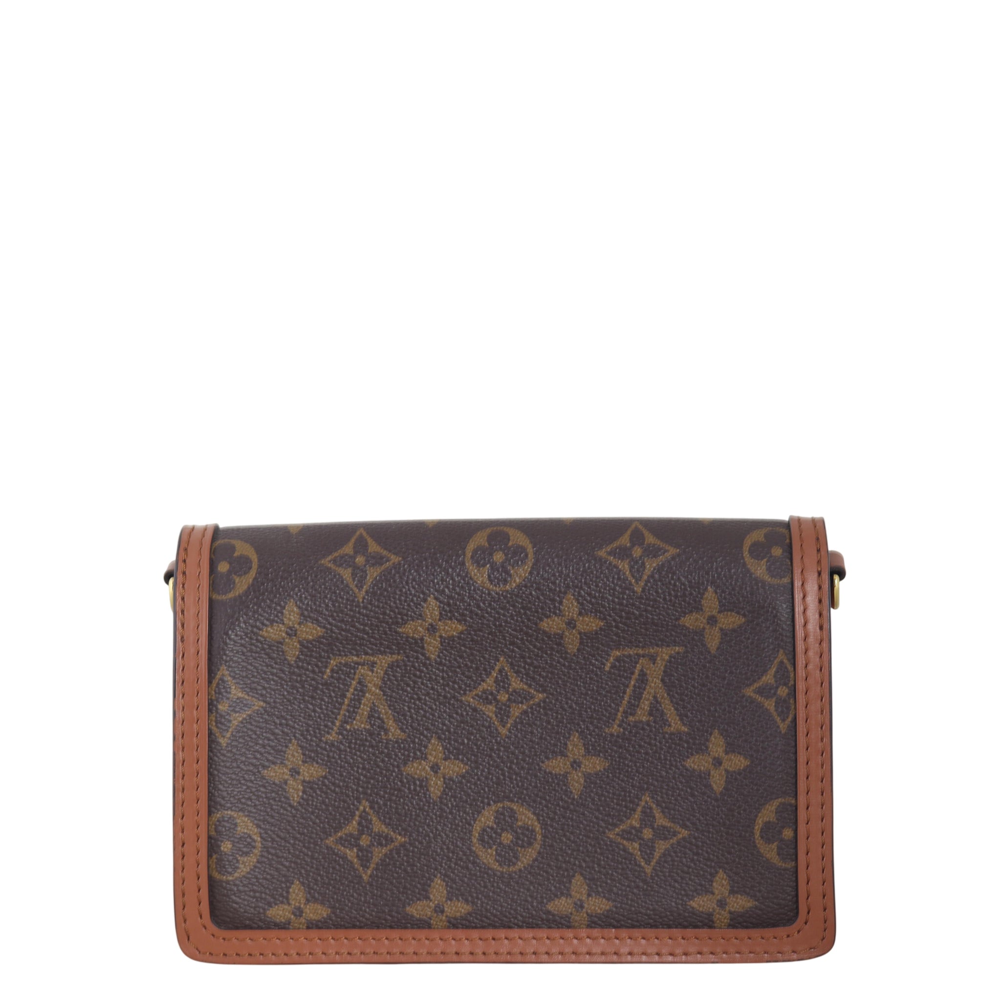 Louis Vuitton  Dauphine Chain Wallet Monogram Reverse