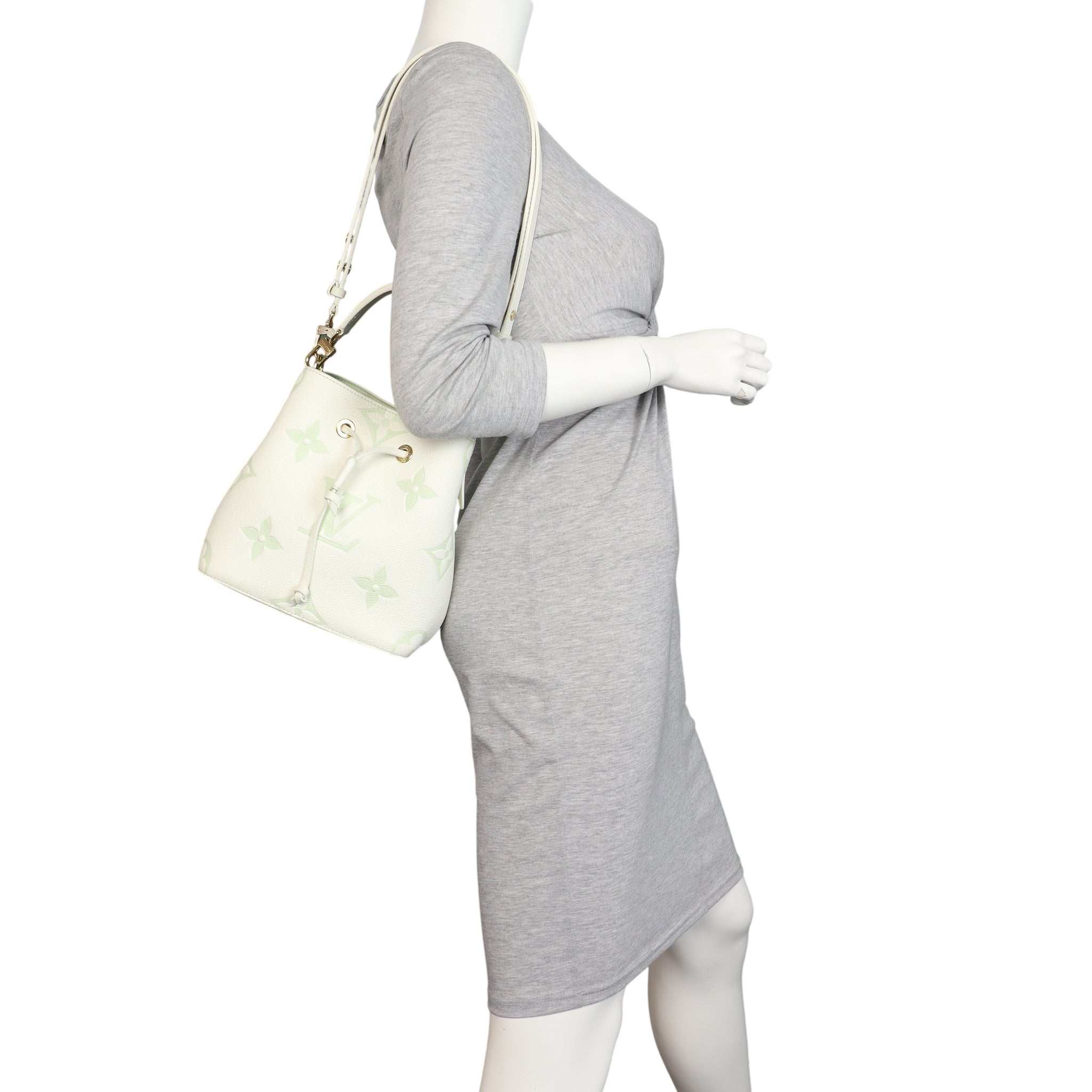 Louis Vuitton NeoNoe BB Monogram Empreinte Giant Bicolour