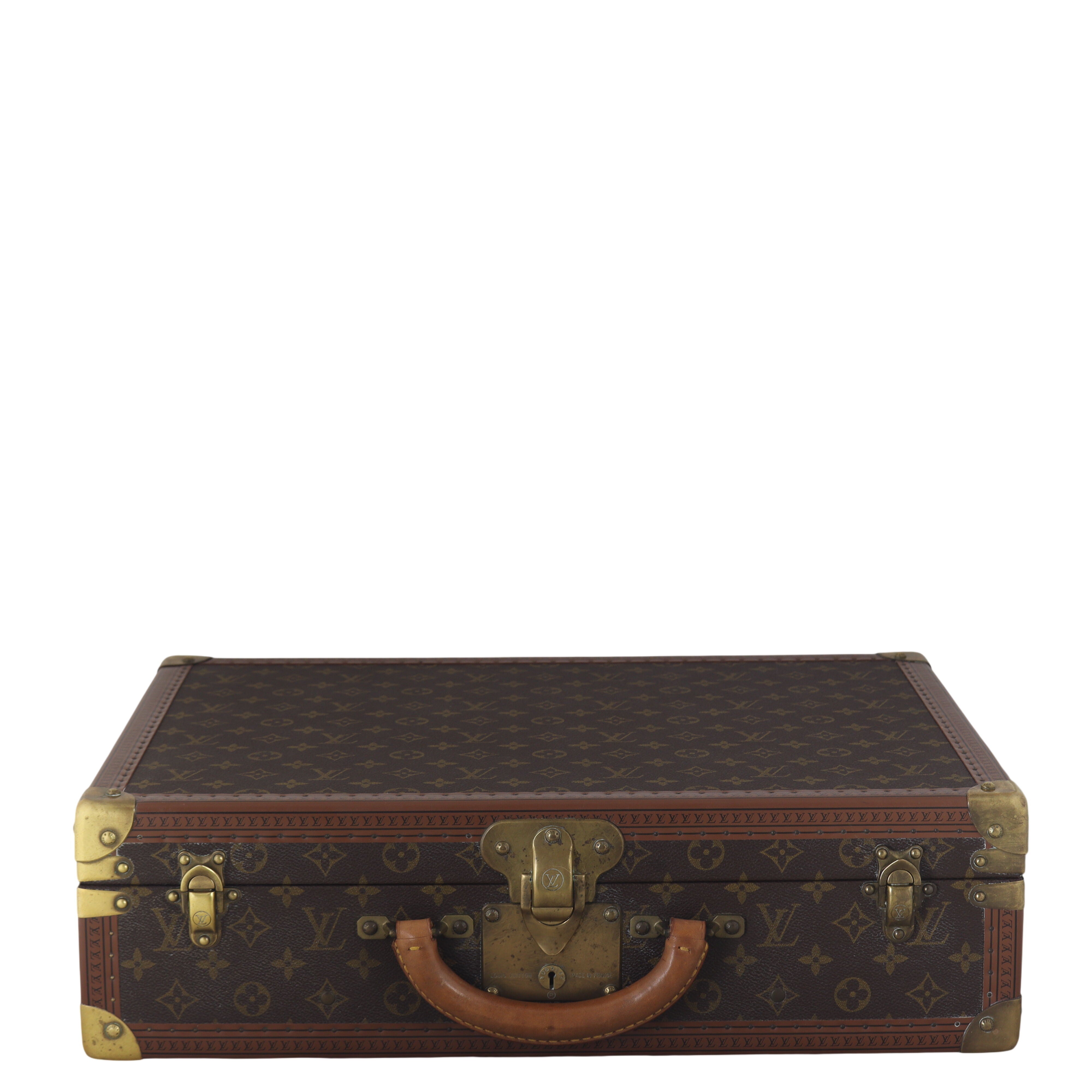 【稀少】Louis Vuitton COTOVILLE 50 TRUNKCASE Louis Vuitton Cotteville 50 Trunk Case Monogram – Luxe.It.Fwd