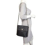 Chanel Quilted Hobo Bag Small