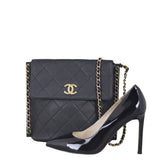 Chanel Quilted Hobo Bag Small