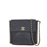 Chanel Quilted Hobo Bag Small