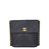 Chanel Quilted Hobo Bag Small
