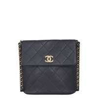 Chanel Quilted Hobo Bag Small