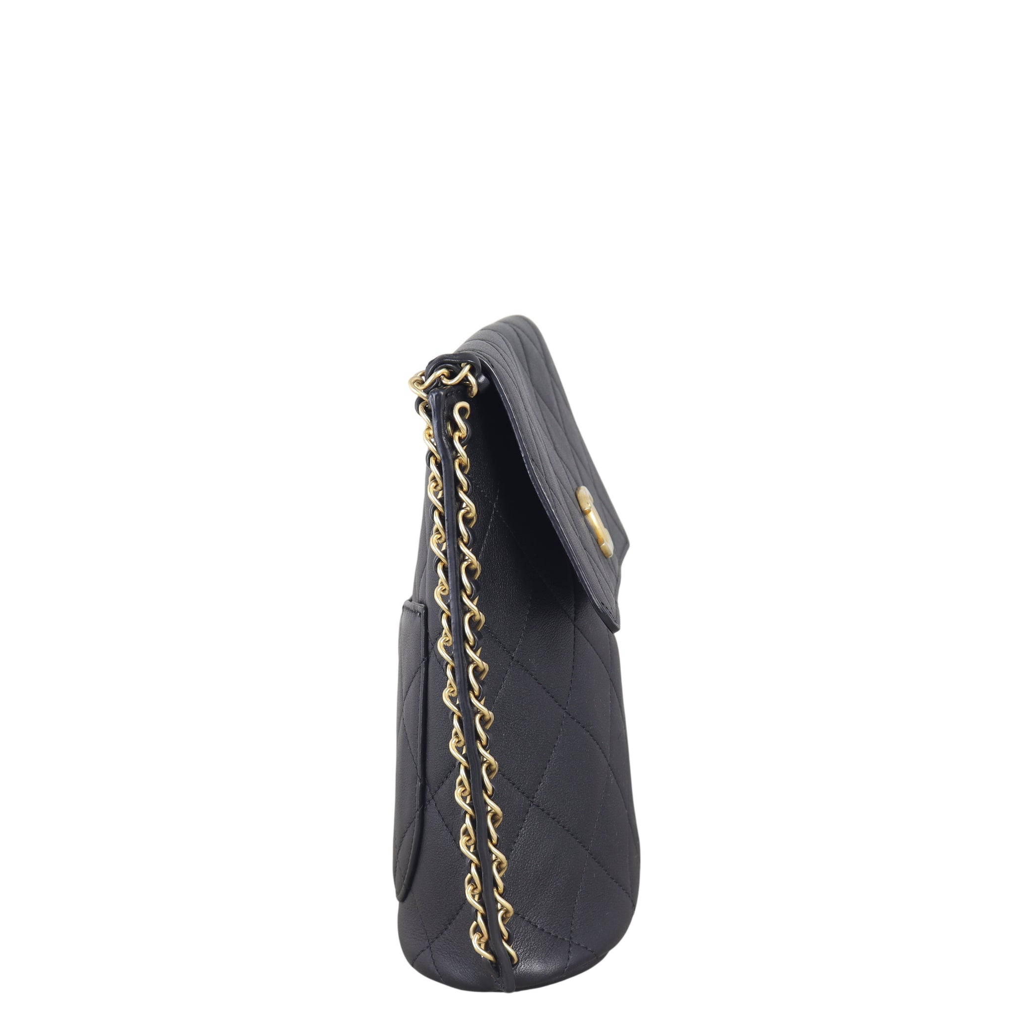 Chanel Quilted Hobo Bag Small