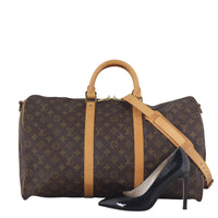 Louis Vuitton Keepall 50 Bandouliere Monogram