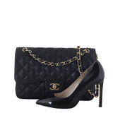 Chanel Classic Double Flap Jumbo Caviar