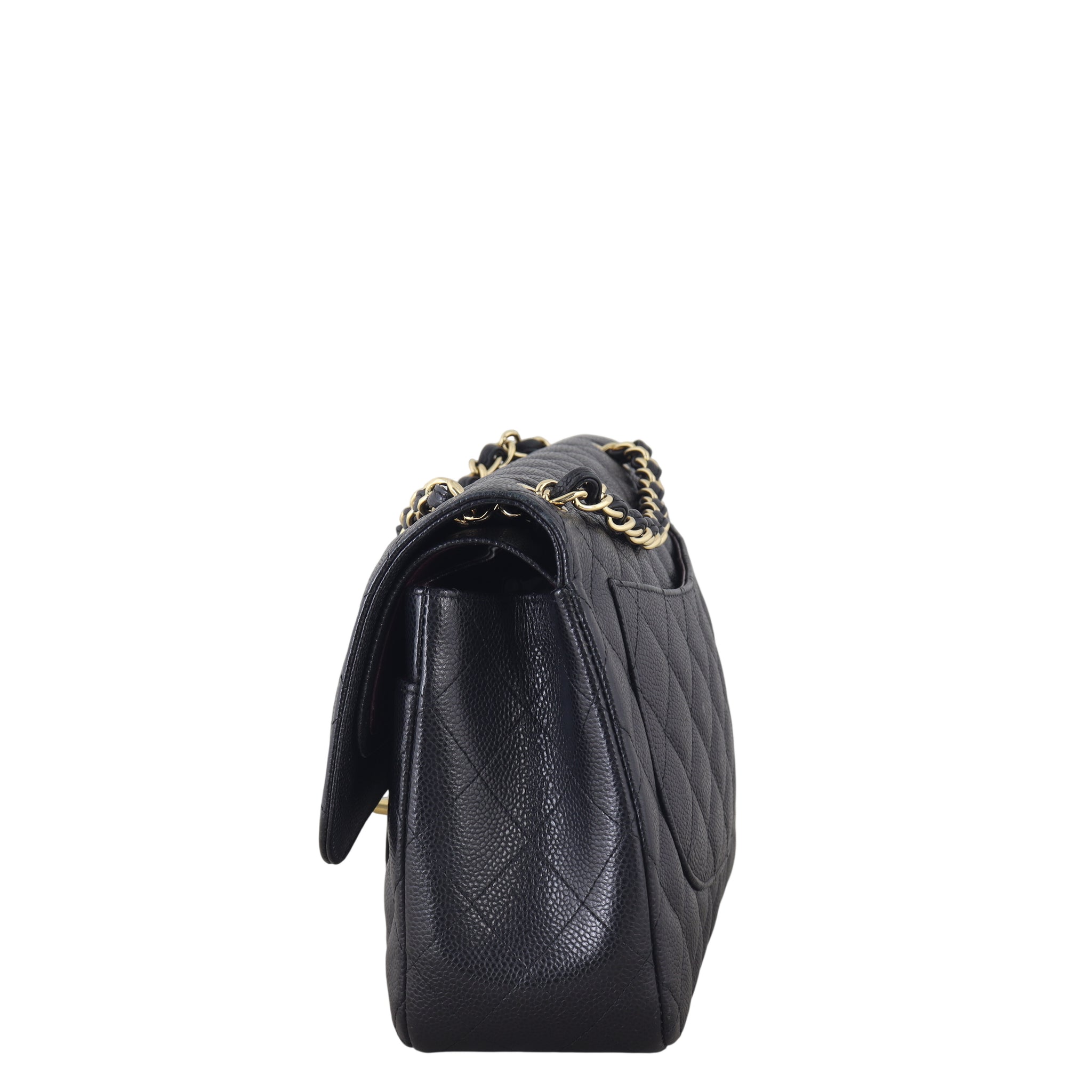 Chanel Classic Double Flap Jumbo Caviar