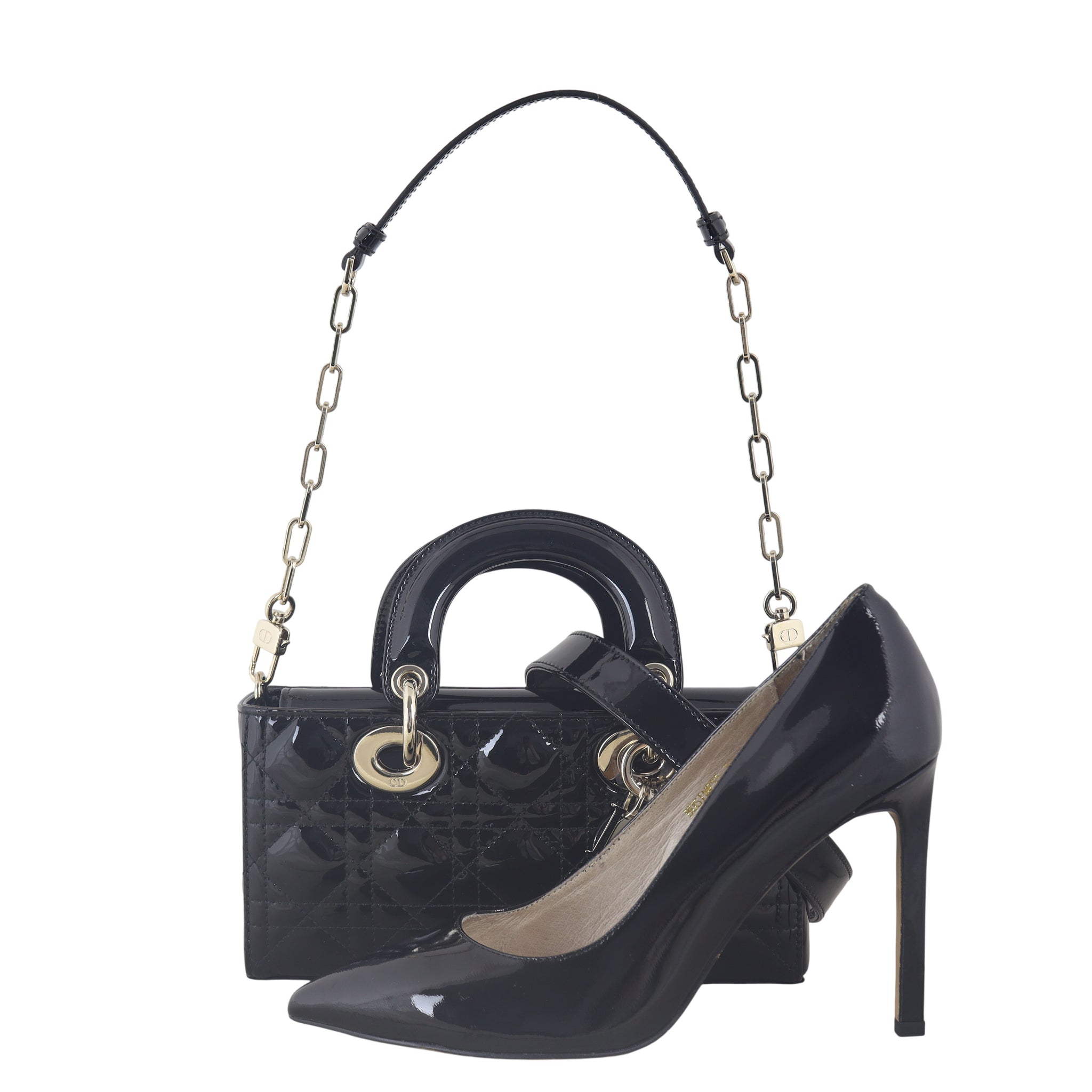 Dior Lady D-Joy Small Patent