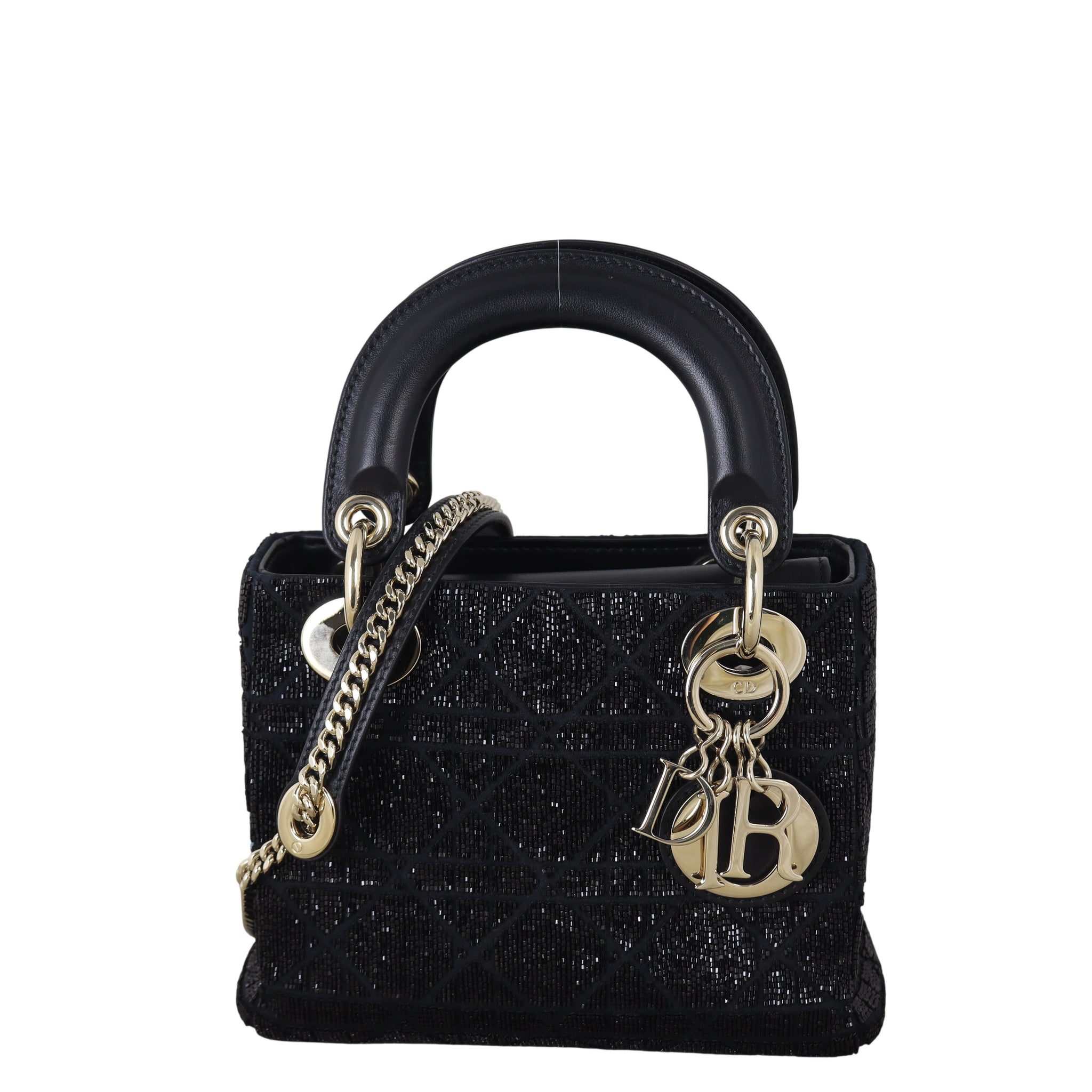 Dior Lady Dior Mini Beaded