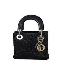 Dior Lady Dior Mini Beaded