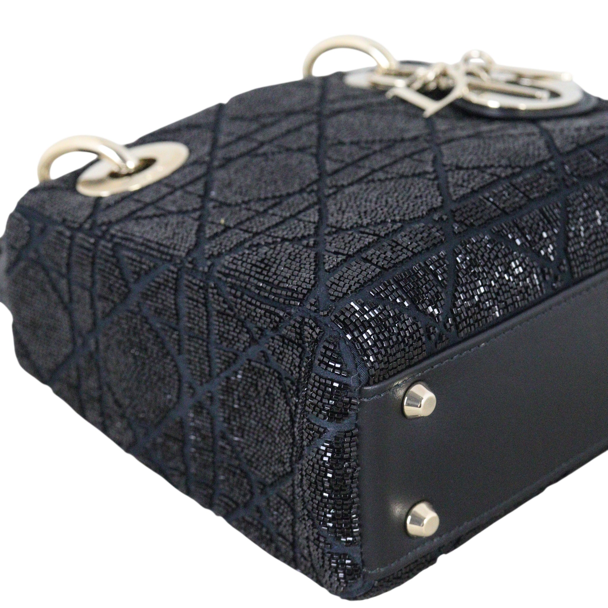 Dior Lady Dior Mini Beaded