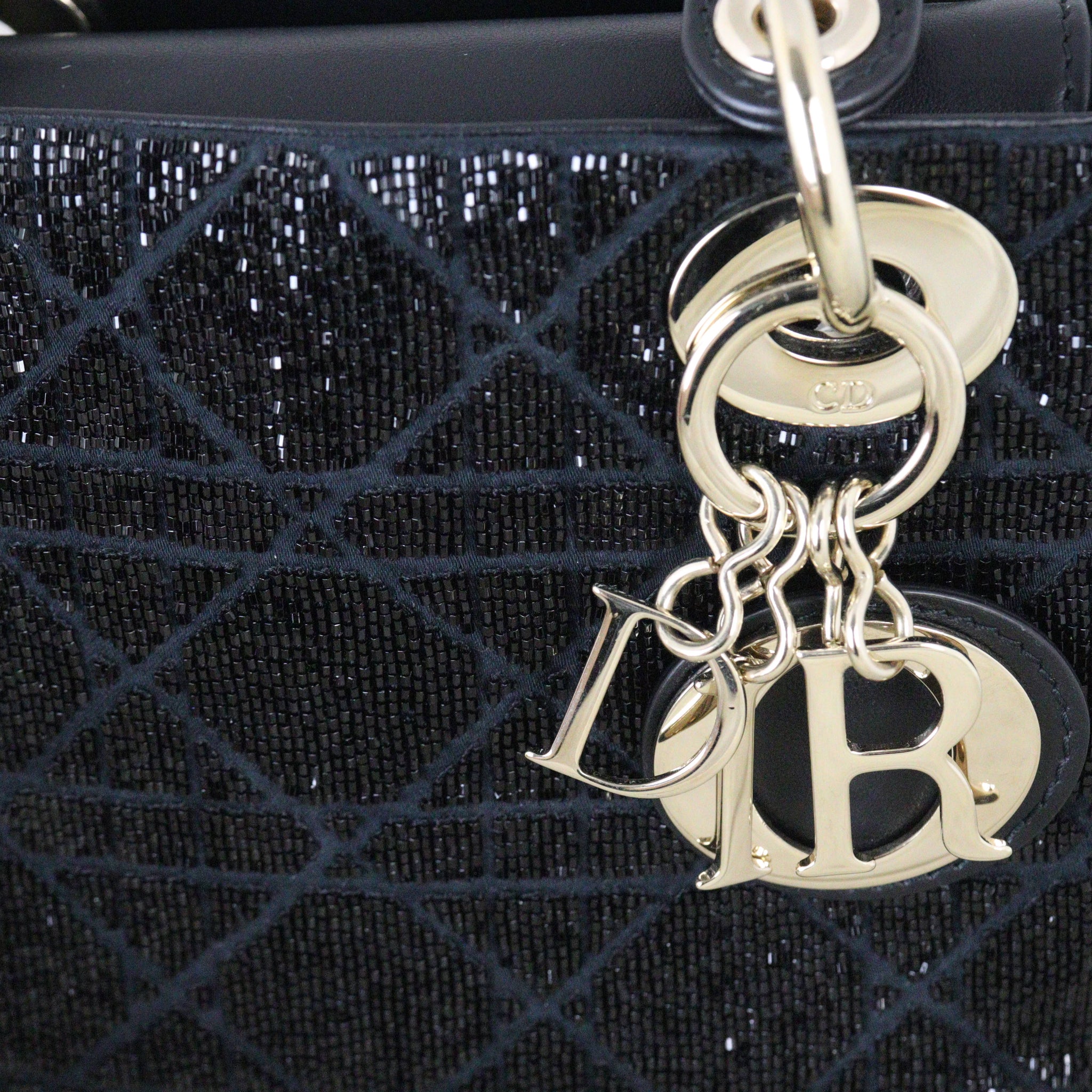 Dior Lady Dior Mini Beaded