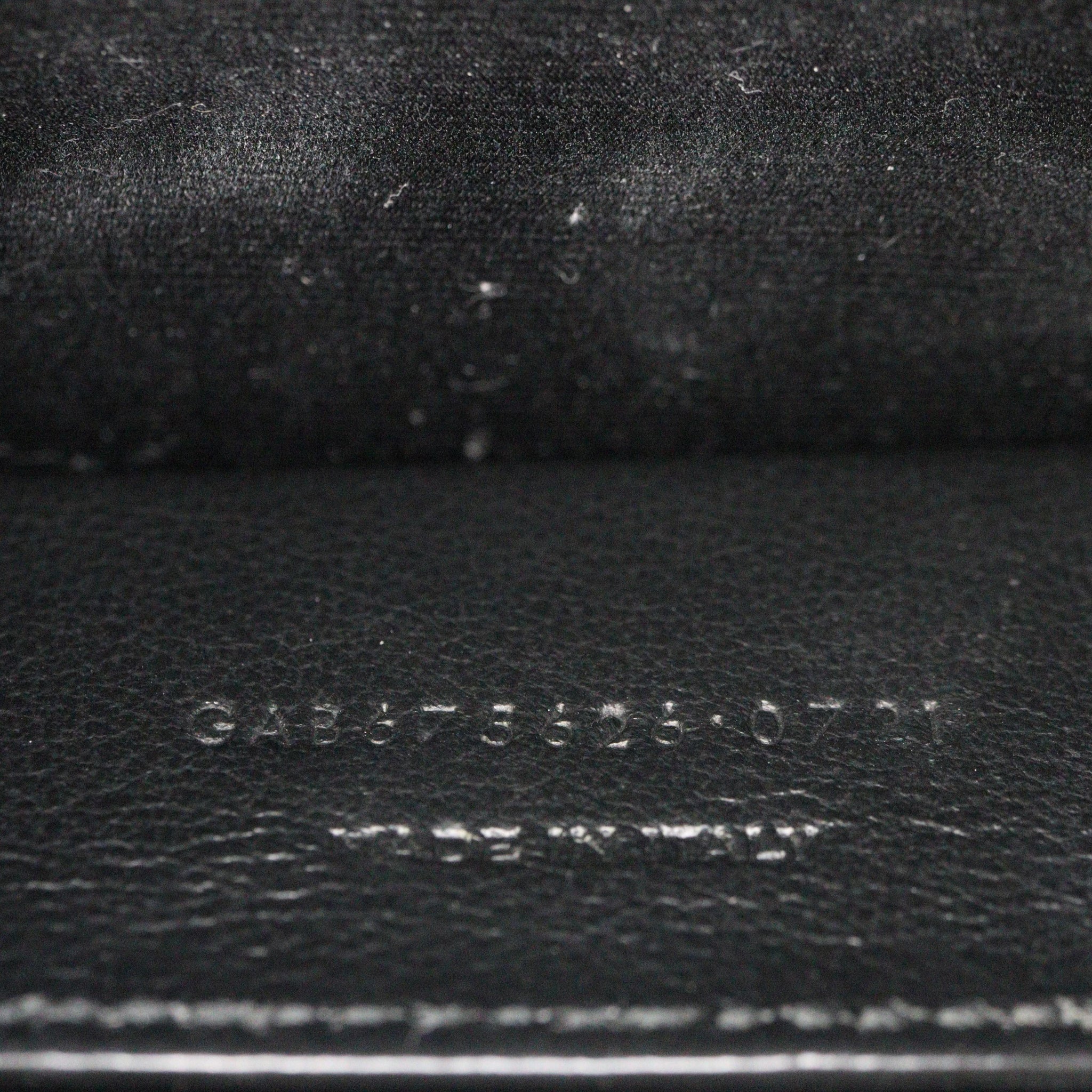 Saint Laurent Manhattan Shoulder Bag Small Croc Embossed