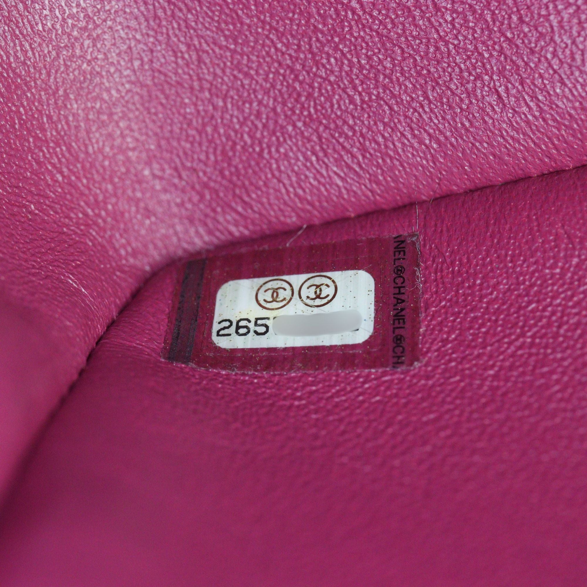 Chanel Classic Flap Mini Rectangular Bag Chevron Lambskin