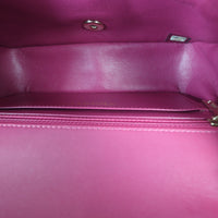 Chanel Classic Flap Mini Rectangular Bag Chevron Lambskin