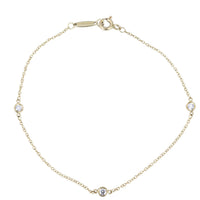 Tiffany & Co Elsa Peretti Diamonds by the Yard 18k Yellow Gold Bracelet