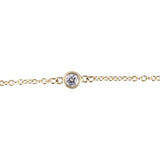 Tiffany & Co Elsa Peretti Diamonds by the Yard 18k Yellow Gold Bracelet