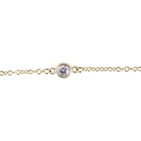 Tiffany & Co Elsa Peretti Diamonds by the Yard 18k Yellow Gold Bracelet
