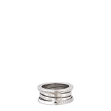 Bvlgari B.Zero1 Diamond 18k White Gold Three Band Ring