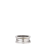 Bvlgari B.Zero1 Diamond 18k White Gold Three Band Ring