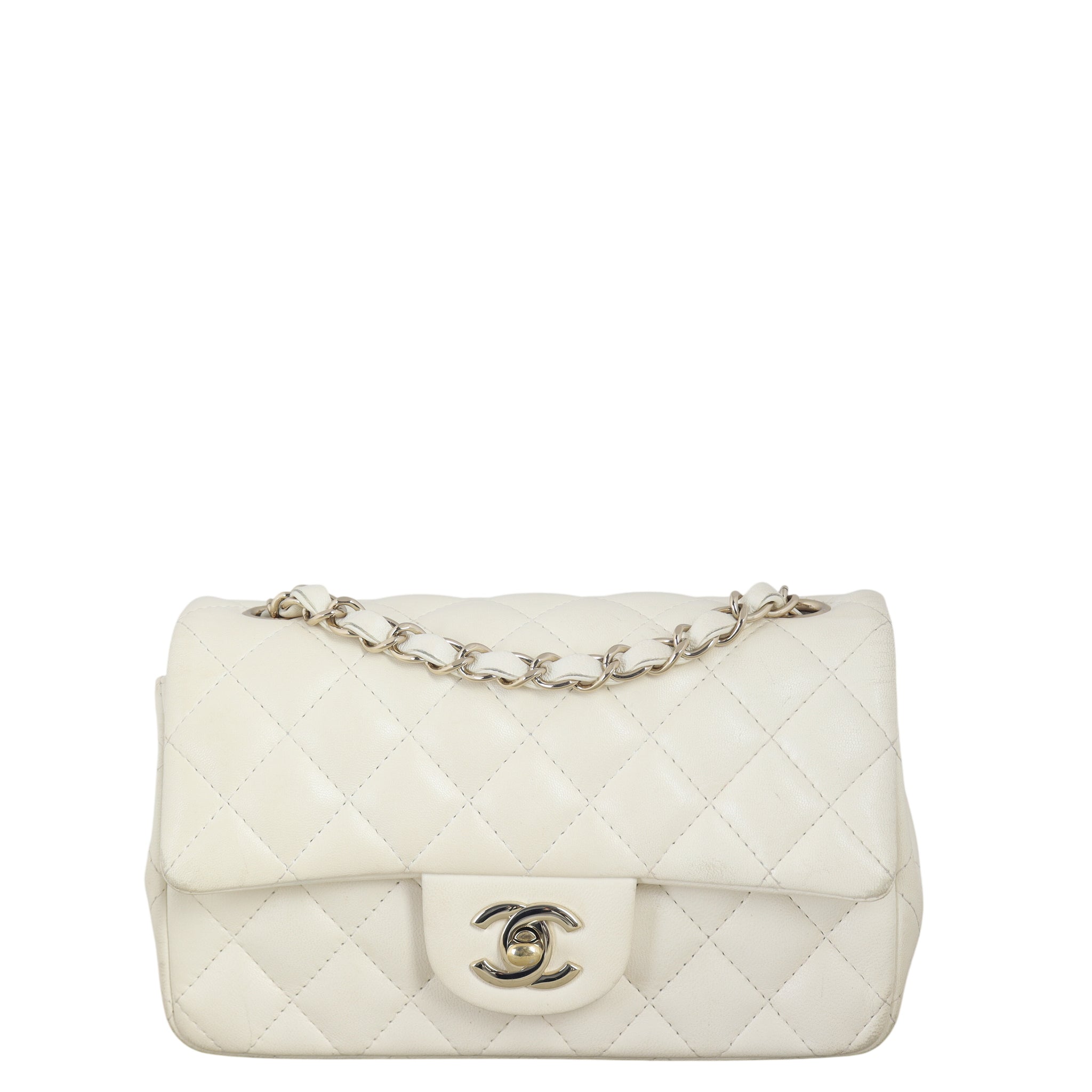 Chanel Classic Flap Mini Rectangular Bag Lambskin