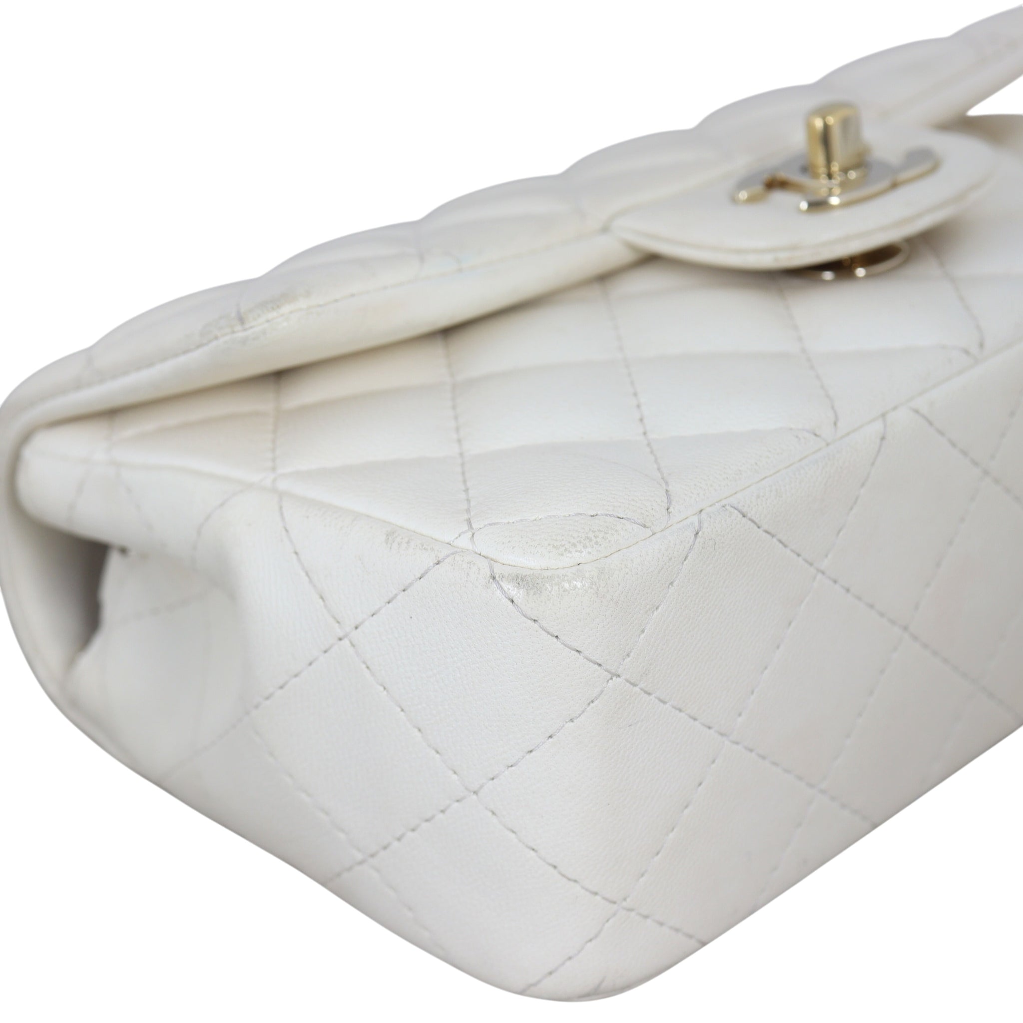 Chanel Classic Flap Mini Rectangular Bag Lambskin