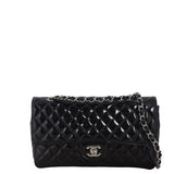 Chanel Secret Label Single Flap Medium Patent
