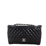 Chanel Secret Label Single Flap Medium Patent