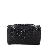 Chanel Secret Label Single Flap Medium Patent