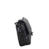 Chanel Secret Label Single Flap Medium Patent