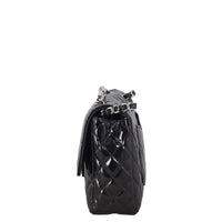 Chanel Secret Label Single Flap Medium Patent