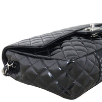 Chanel Secret Label Single Flap Medium Patent