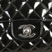 Chanel Secret Label Single Flap Medium Patent