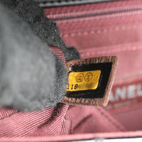 Chanel Secret Label Single Flap Medium Patent