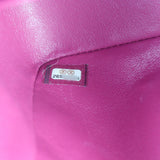 Chanel Classic Flap Mini Square Bag Chevron Lambskin