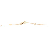 Van Cleef & Arpels Sweet Alhambra Textured 18k Rose Gold Pendant Necklace