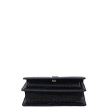 Saint Laurent Sunset Mini Croc-Embossed