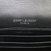 Saint Laurent Sunset Mini Croc-Embossed